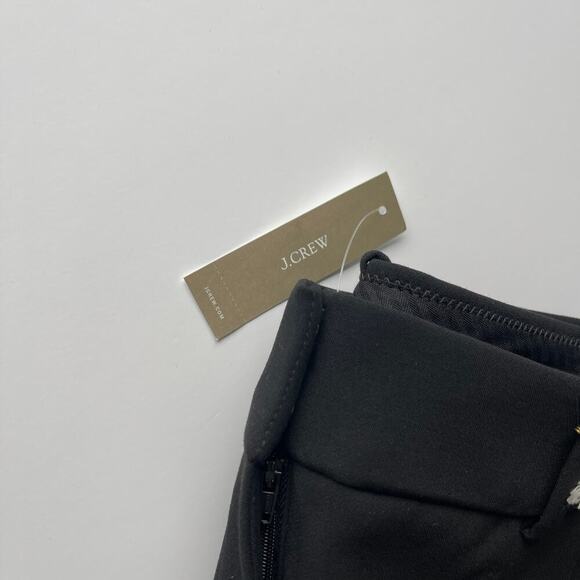 J.Crew Full length Cameron Pant in Four Season Stretch Blend Black Size 00 NWT - Picture 6 of 7